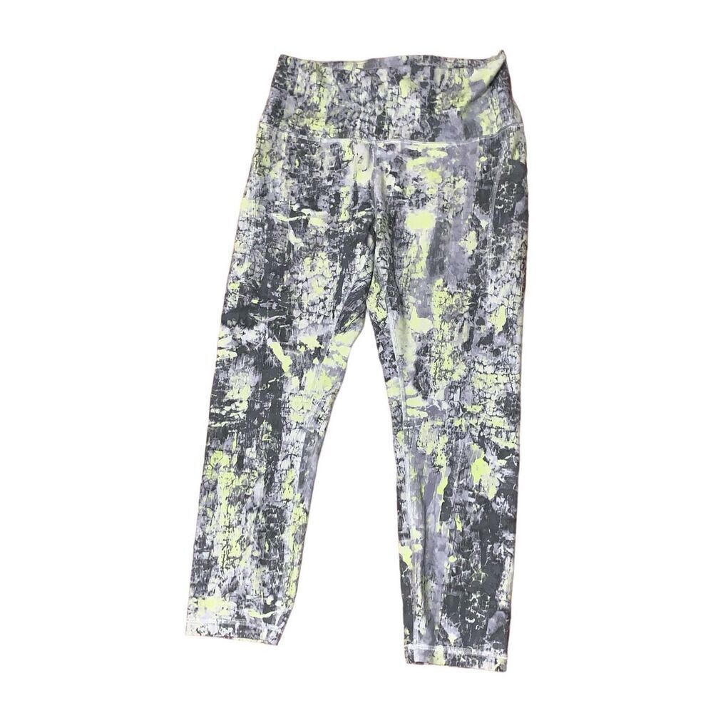 LULULEMON Wunder Train High-Rise Crop leggings size 10 pants